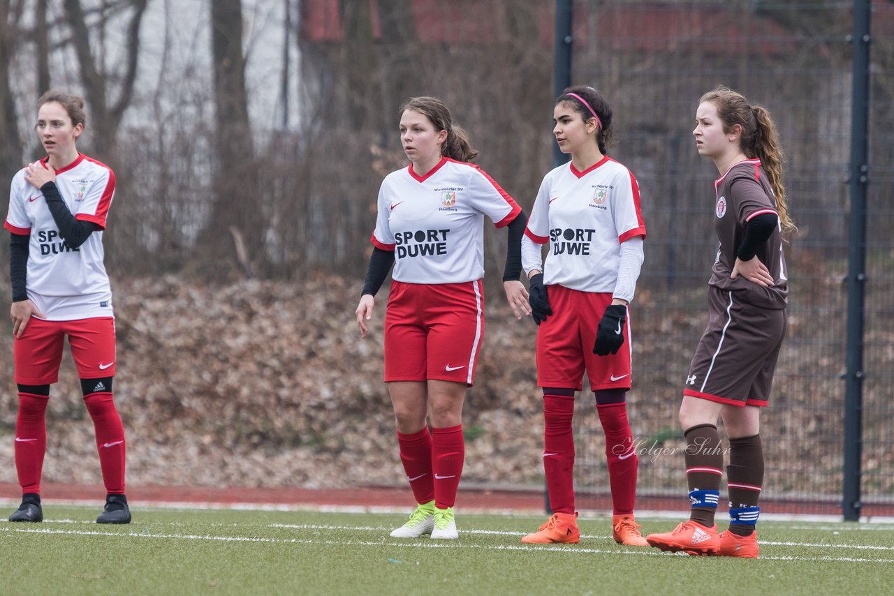 Bild 109 - B-Juniorinnen Walddoerfer - St.Pauli : Ergebnis: 4:1